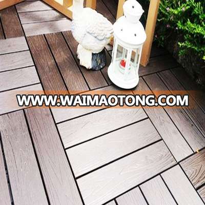 many types of wood composite decking tiles